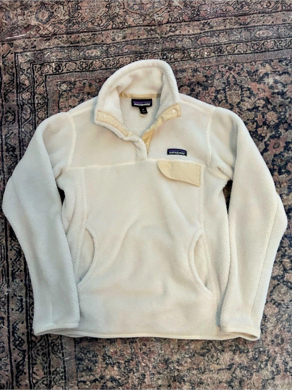 Patagonia Women's Re-Tool Snap-T Pullover White XS